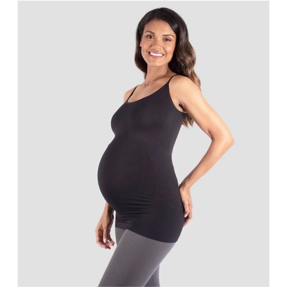 🌸 Ingrid & Isabel Black Maternity Basically Support Camisole Multiple Sizes